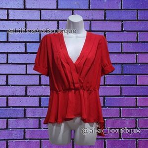 Forever21 Peplum Top - Blouses/Tops, Size M for Women